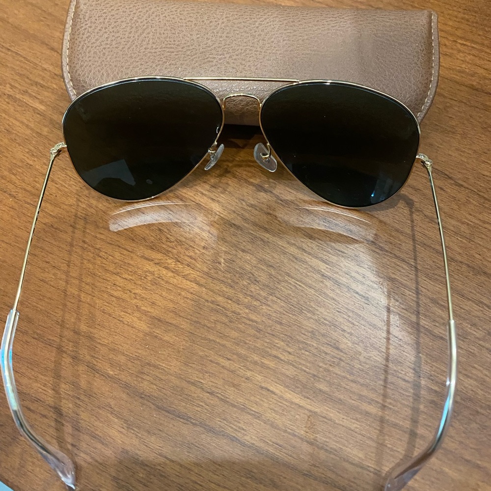 Black and Gold Raybans - Picture 2 of 2